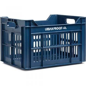 Cesta de Bicicleta Recycled 30L Azul Oscuro 40x30x25cm