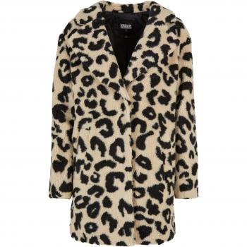 Urban Classics Women's Oversized AOP Sherpa Coat