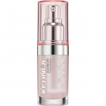 Rodial Retinol Eye Serum 15ml - Rejuvenating eye serum with retinol, hyaluronic acid, smoothing properties, illuminating under eye gel, hydrating lightweight gel formula