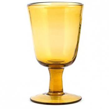 Copa Saturno de Vidrio Ámbar 28 cl