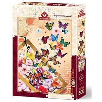 Puzzle Mariposas Artístico 500 Piezas