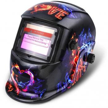Careta de Soldar, NASUM Casco de Soldadura Solar-Alimentado de Oscurecimiento Automático Máscara de Soldadores para MIG/TIG/MMA