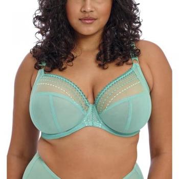 Elomi Matilda Underwired Plunge Bra - Turquoise, Size 42FF