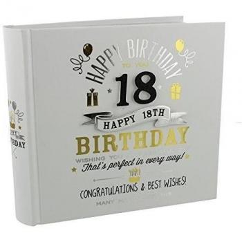 Signography Birthday Photo Album 4x6 - 18th by Widdop Bingham