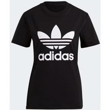 Camiseta de Mujer adidas Originals Trefoil Fit Negra