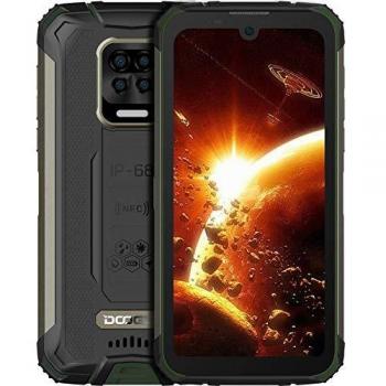 DOOGEE S59 Pro Movil Resistente 10050mAh Batería, 4GB RAM+128GB ROM Telefono Movil Libre IP68 IP69K, Cámara Cuádruple 16MP Smartphone irrompible Android 10 4G, 5.71 HD Pulgada, WiFi, NFC/GPS, Verde