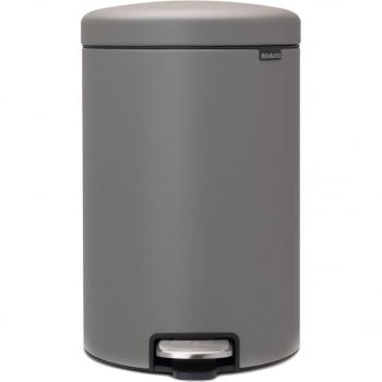 Brabantia NewIcon 20 Litre Soft Closing Pedal Bin Grey