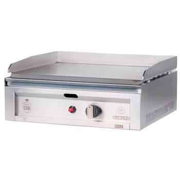 Plancha Industrial de Acero a Gas 50 cm Sobremesa - Calentamiento Rápido para Cocinado Profesional