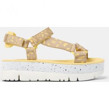 Sandalias de plataforma Camper Oruga Up - Mujer Gris