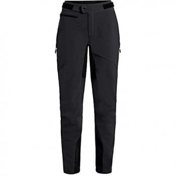 Pantalones Softshell para Mujer Vaude Qimsa II - Ciclismo MTB, Color Negro, Talla 42