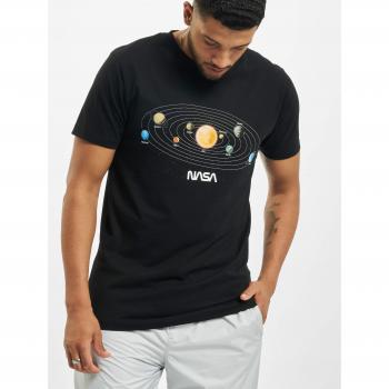 Mister Tee NASA Space Black T-Shirt for Men, XXL