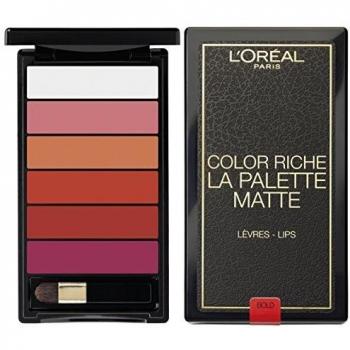 L'Oréal Paris Color Riche Mate Palette de Labios Bold