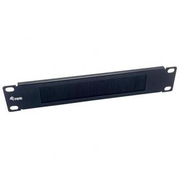 Placa de Cepillo para Pasacables 10 1HE - Accesorio para Rack Servidor, Color Negro