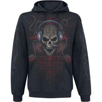 Sudadera con capucha Gaming Spiral - PC Gamer - Tallas S a XXL - para Hombre - Negra