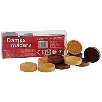 Aquamarine Games-Recambio fichas de Damas, NO-Value