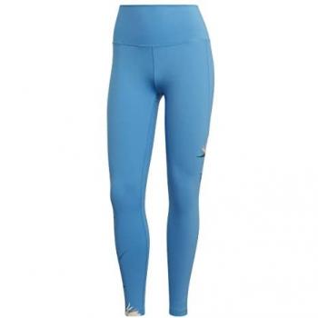 Mallas Adidas TM Studio 7/8 para mujer, color azul