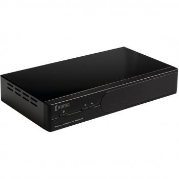 König DVBS2REC11 Receptor DVB-S2 DE Alta DEFIN, Negro