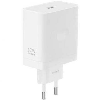 Cargador de Red Realme SUPERVOOC 67W Blanco USB-A
