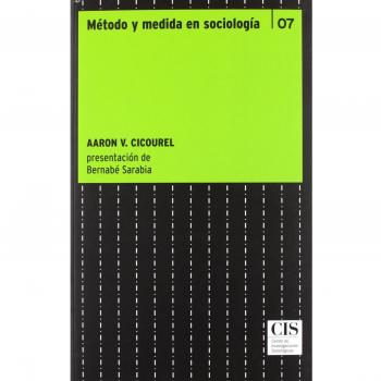 Método y medida en sociología