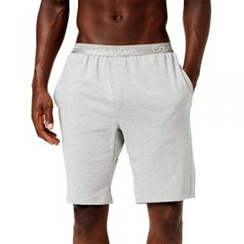 Calvin Klein Pantalón de pijama corto para hombre en color gris