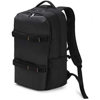 Mochila Dicota MOVE 13-15.6 Negra para portátil y tablet, 24L, con correa frontal y espuma HDF, garantía de por vida
