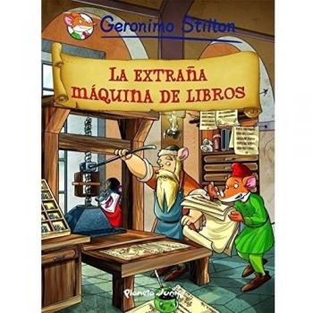 Stilton 8: la extraña maquina de libros: Cómic Geronimo Stilton 8 - Aa.vv
