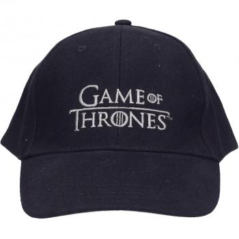 SD Toys Logo Game of Thrones Gorra de béisbol, Negro, U Unisex Adulto