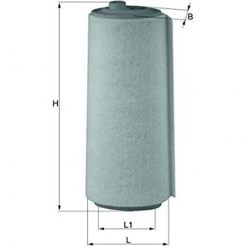 Mahle Filter LX823 Filtro De Aire