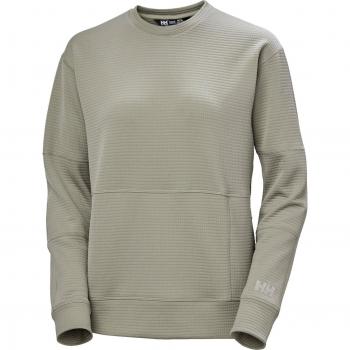 Helly Hansen Women's Evolved Air Crewneck Sweatshirt - Grey Midlayer