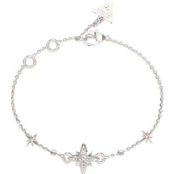 Guess Pulsera In The Sky de Acero Plateado para Mujer JUBB03330JWRHS