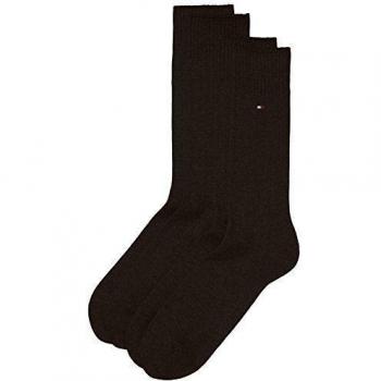 Tommy Hilfiger TH MEN TRUE AMERICA SOCK 2P - Calcetines cortos para hombre, color braun