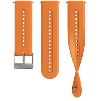 Correa de silicona Suunto Athletic 7 de 24 mm en color Naranja talla S+M