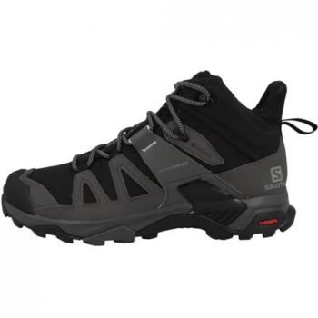 Salomon X Ward Leather Mid GTX Men's Hiking Boots Black