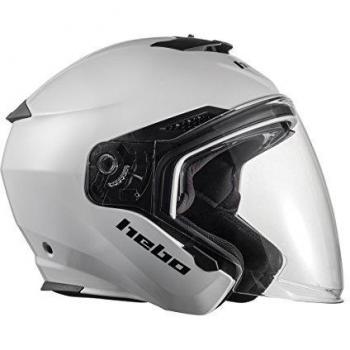 HEBO Casco Brooklyn, Blanco, Talla XS