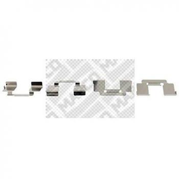 Mapco 9632 Set Accesorios, Discos Frenos de Llanta