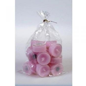 20Original Danés velas sin aroma en acrílico de Cup Dusty Rose