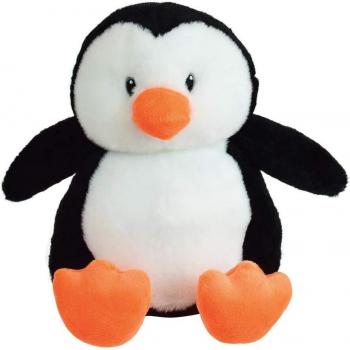 Peluche Bouillotte Pingüino Jemini - Bolsa de Agua Caliente para Microondas con Microperlas de Arcilla +/- 19 cm