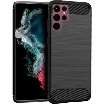 Funda para Samsung Galaxy S22 Ultra de Carbón Negro