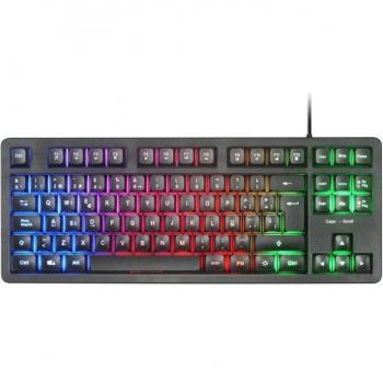 Mars Gaming MK023 TKL H-Mech Teclado Gaming FRGB Anti-Ghosting Universal Negro Español/Francés/Portugués