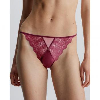 Calvin Klein Tanga de encaje - Tanga, material de encaje, diseño elegante y sofisticado, comodidad y ajuste perfecto