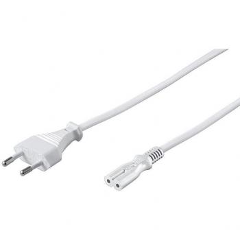 Cable de Alimentación Microconnect para Notebook 3m Blanco