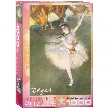 Edgar Degas The Star (Dancer on Stage) 1000-Piece Puzzle by EuroGraphics