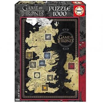 Juego de Tronos - Puzzle de 1000 Piezas, 68 x 48 cm