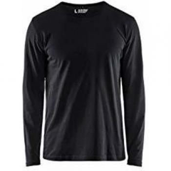 Blaklader Long Sleeve T-Shirt for Men, Black, XXL