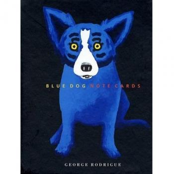 Blue Dog Note Cards