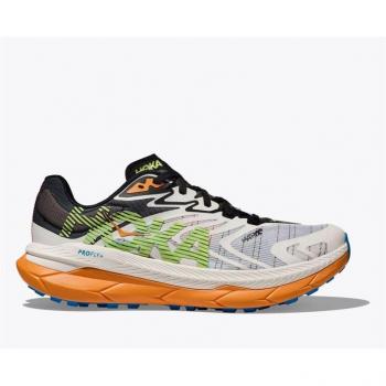 Zapatillas de trail Hoka Tecton X 2 para hombre en color blanco y negro, talla EU 42