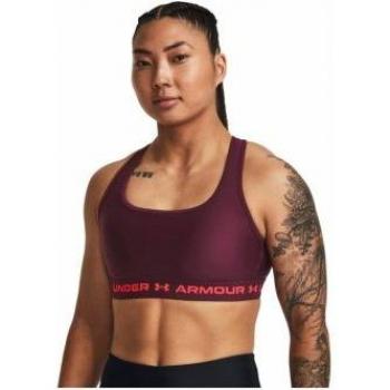Sujetador Deportivo Under Armour Ua Crossback Mid para Mujer, Soporte Medio, Color Rojo, Talla XS