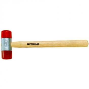 El martillo de diámetro 35 mm 395 G CA rojo resistencia con mango de madera