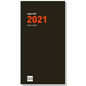 Finocam - Recambio Anual 2021 Mes vista Plana P497 Español