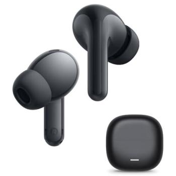Auriculares Inalámbricos Xiaomi Redmi Buds 8 Lite con Cancelación Activa de Ruido 42 dB, Bluetooth 5.4, IP54, hasta 36 horas de autonomía y diseño ergonómico - Negro